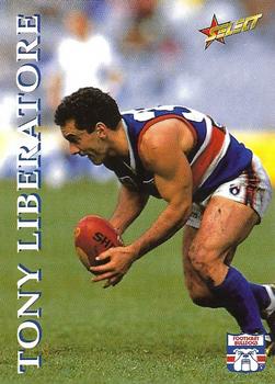 1995 Select AFL #73 Tony Liberatore Front